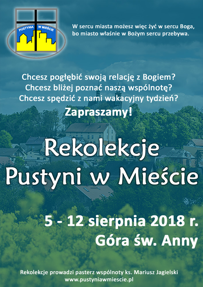 Rekolekcje Pustyni w mieście